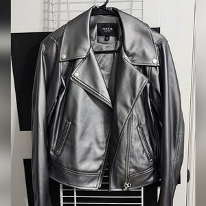 Torrid leather moto jacket